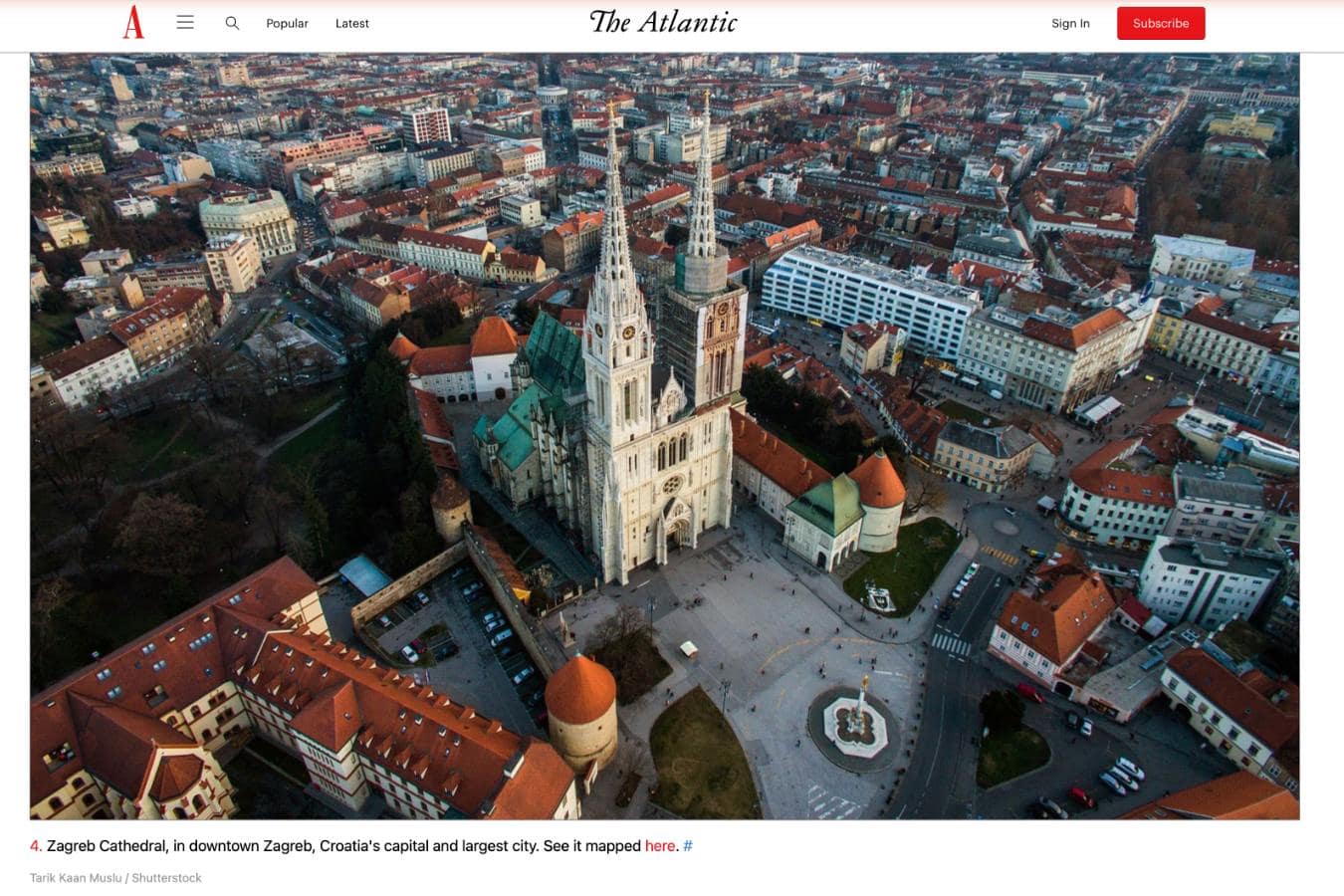 Artículo de The Atlantic de septiembre de 2018 con fotografía de stock de Tarik Kaan Muslu vía Shutterstock.